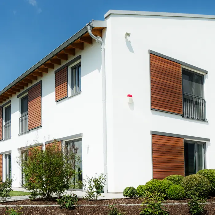 Sicherheitskonzept und Holz-Alu-Systeme bei einem Neubau in Vilshofen – Schreinerei Renaltner